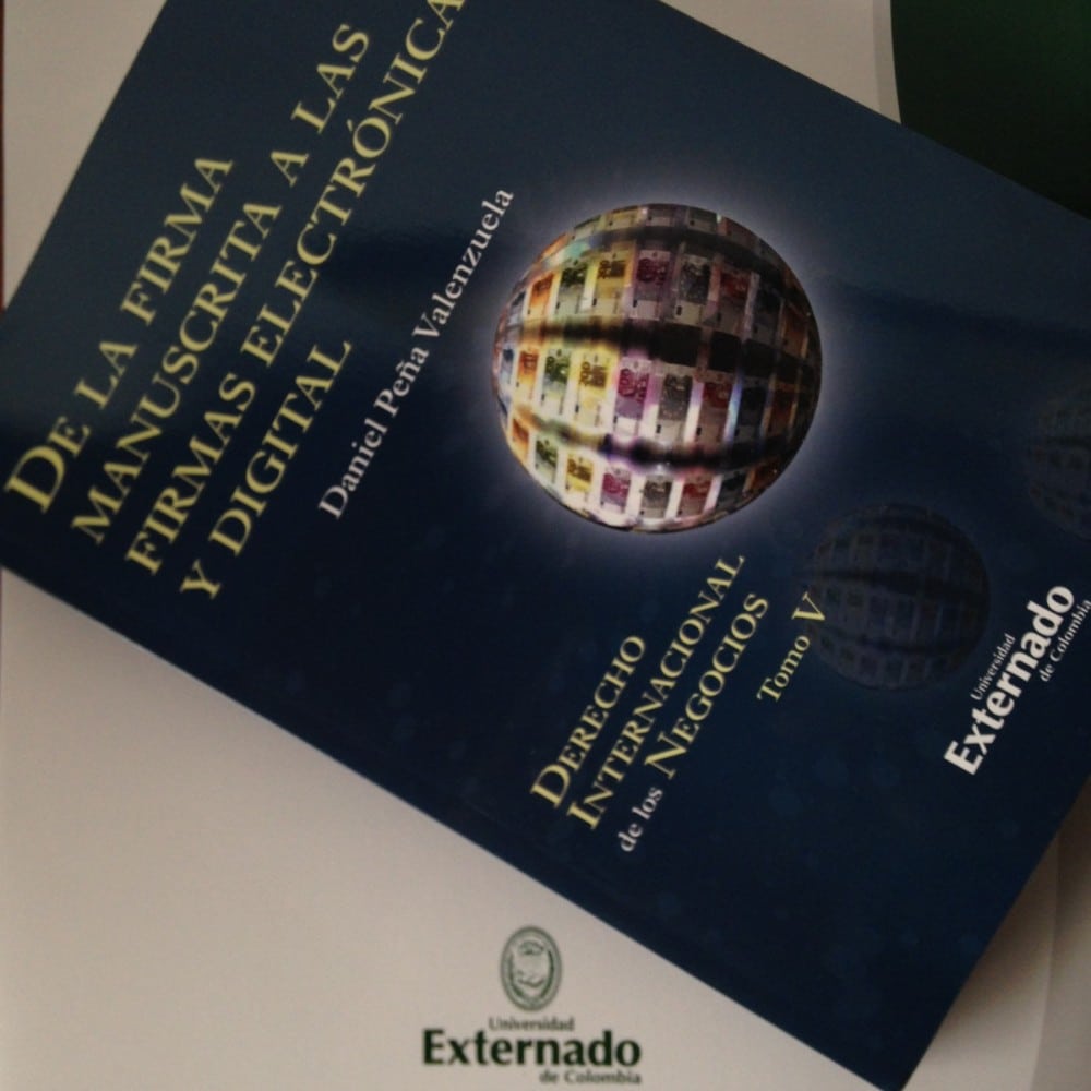libro firma electrónica